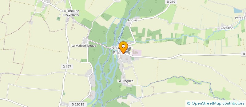 localisation de l'entreprise COMMUNE DE RIVES-DE-BOUTONNE  RIVES-DE-BOUTONNE