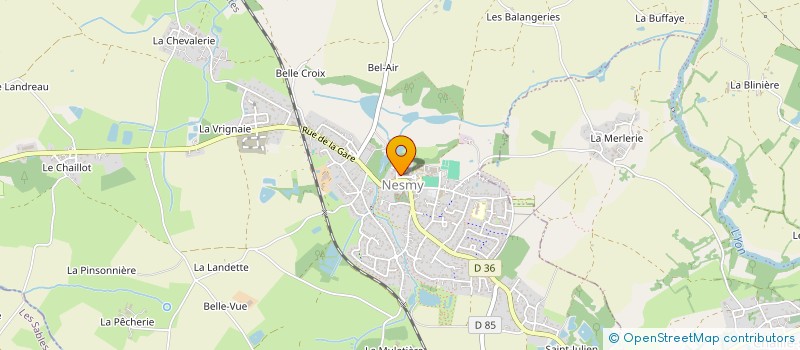 localisation de l'entreprise COMMUNE DE RIVES DE L'YON à RIVES DE L'YON