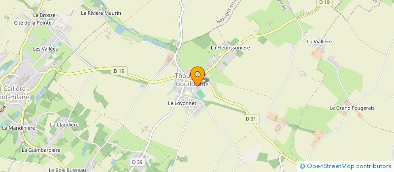 localisation de l'entreprise COMMUNE DE RIVES-DU-FOUGERAIS à RIVES-DU-FOUGERAIS