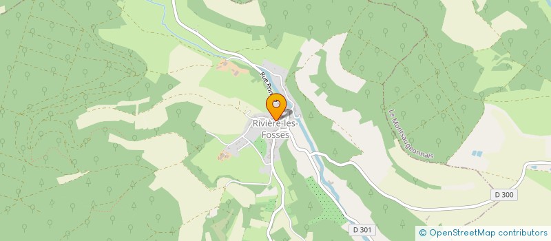 localisation de l'entreprise COMMUNE DE RIVIERE LES FOSSES à RIVIERE-LES-FOSSES