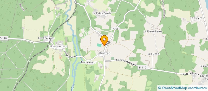 localisation de l'entreprise COMMUNE DE RIVIERES  RIVIERES