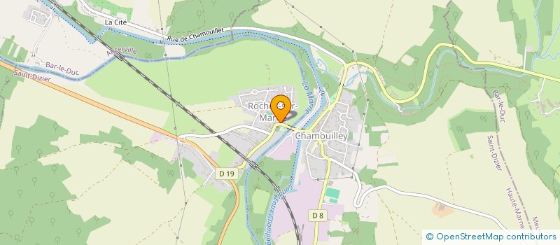 localisation de l'entreprise COMMUNE DE ROCHES SUR MARNE à ROCHES-SUR-MARNE