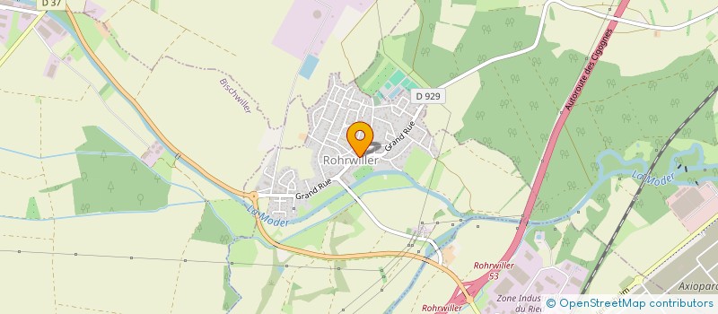 localisation de l'entreprise COMMUNE DE ROHRWILLER  ROHRWILLER