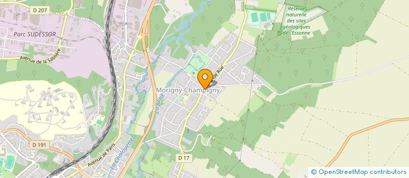 localisation de l'entreprise COMMUNE DE ROINVILLIERS  ROINVILLIERS