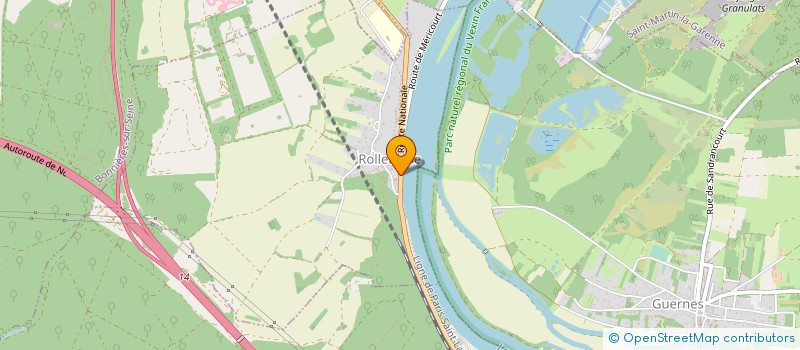 localisation de l'entreprise COMMUNE DE ROLLEBOISE  ROLLEBOISE