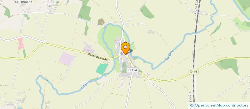 localisation de l'entreprise COMMUNE DE ROM  ROM