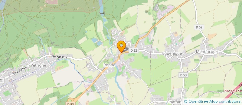 localisation de l'entreprise COMMUNE DE ROPPE à ROPPE