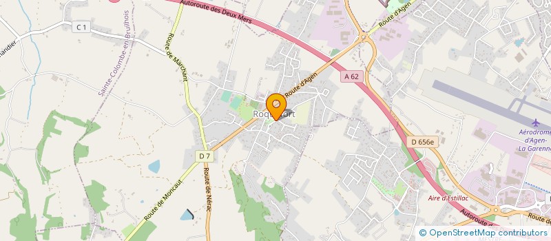 localisation de l'entreprise COMMUNE DE ROQUEFORT  ROQUEFORT