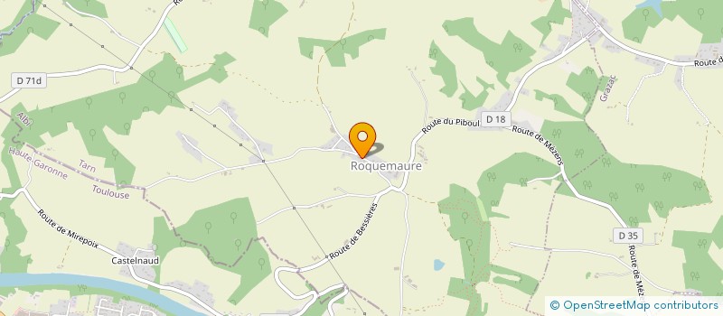 localisation de l'entreprise COMMUNE DE ROQUEMAURE  ROQUEMAURE