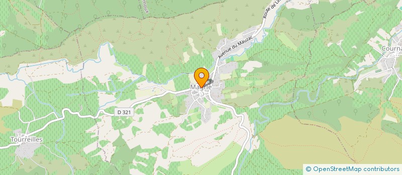 localisation de l'entreprise COMMUNE DE ROQUETAILLADE-ET-CONILHAC à ROQUETAILLADE-ET-CONILHAC