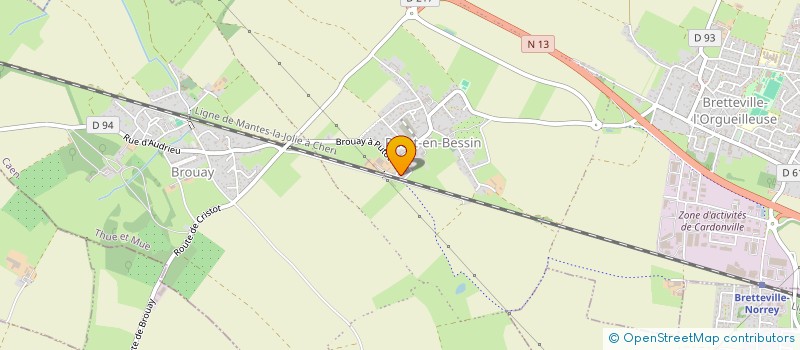localisation de l'entreprise COMMUNE DE ROTS à ROTS