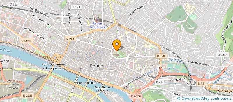 localisation de l'entreprise COMMUNE DE ROUEN à ROUEN