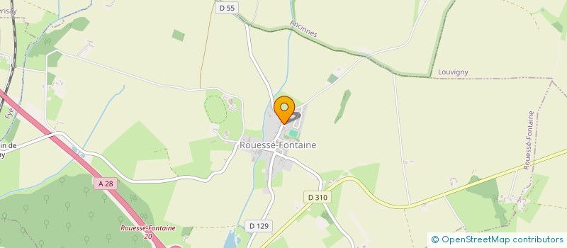 localisation de l'entreprise COMMUNE DE ROUESSE-FONTAINE  ROUESSE-FONTAINE
