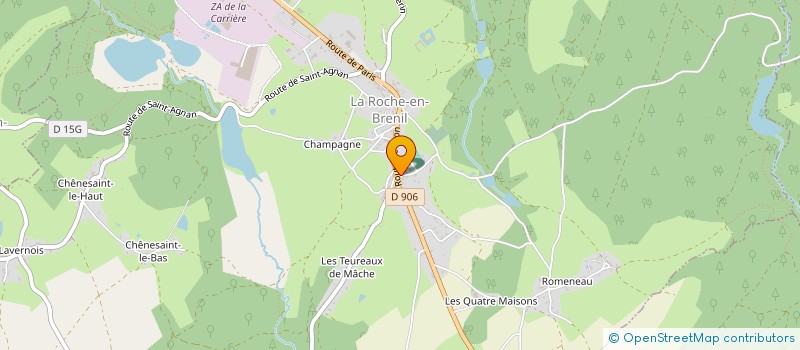 localisation de l'entreprise COMMUNE DE ROUVRAY  ROUVRAY