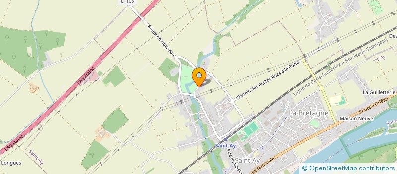 localisation de l'entreprise COMMUNE DE ROZIERES EN BEAUCE à ROZIERES-EN-BEAUCE