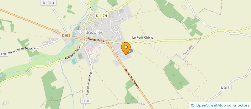 localisation de l'entreprise COMMUNE DE RUEIL LA GADELIERE à RUEIL-LA-GADELIERE