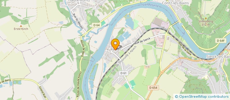 localisation de l'entreprise COMMUNE DE RUSTROFF  RUSTROFF