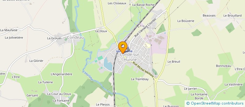 localisation de l'entreprise COMMUNE DE SABLONS SUR HUISNE à SABLONS-SUR-HUISNE