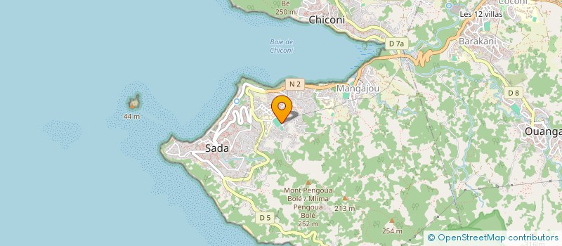 localisation de l'entreprise COMMUNE DE SADA à SADA