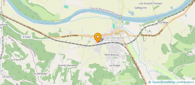 localisation de l'entreprise COMMUNE DE SAGELAT  SAGELAT