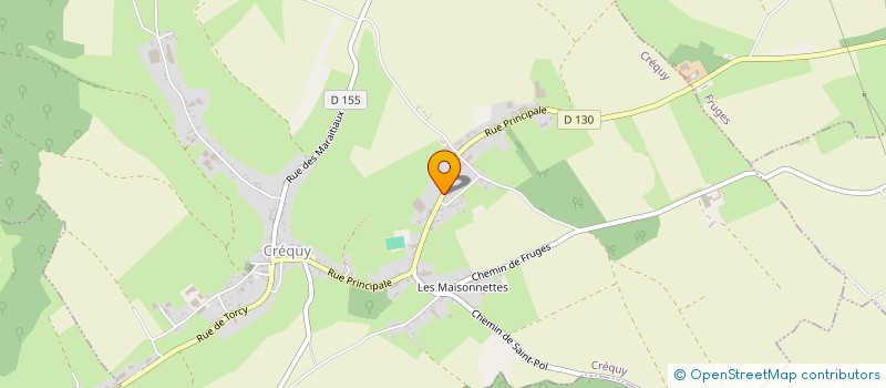 localisation de l'entreprise COMMUNE DE SAINS LES FRESSIN  SAINS-LES-FRESSIN