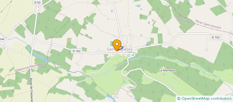 localisation de l'entreprise COMMUNE DE SAINT ADJUTORY  SAINT-ADJUTORY