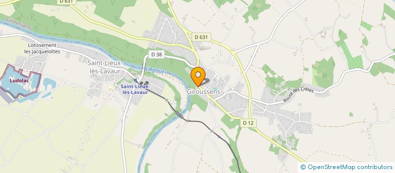 localisation de l'entreprise COMMUNE DE SAINT AGNAN  SAINT-AGNAN