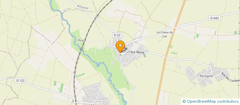 localisation de l'entreprise COMMUNE DE SAINT AGOULIN  SAINT-AGOULIN