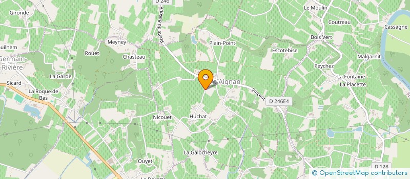 localisation de l'entreprise COMMUNE DE SAINT AIGNAN  SAINT-AIGNAN