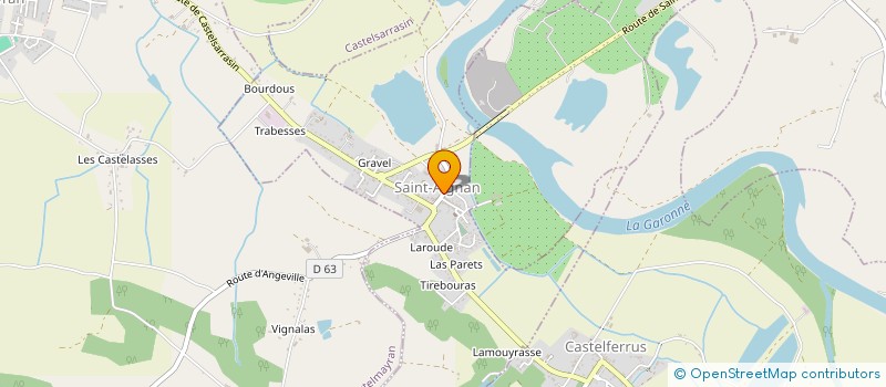 localisation de l'entreprise COMMUNE DE SAINT AIGNAN  SAINT-AIGNAN