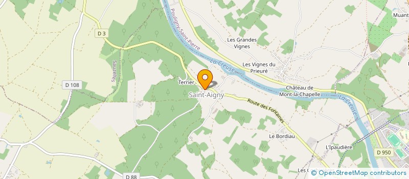 localisation de l'entreprise COMMUNE DE SAINT AIGNY à SAINT-AIGNY