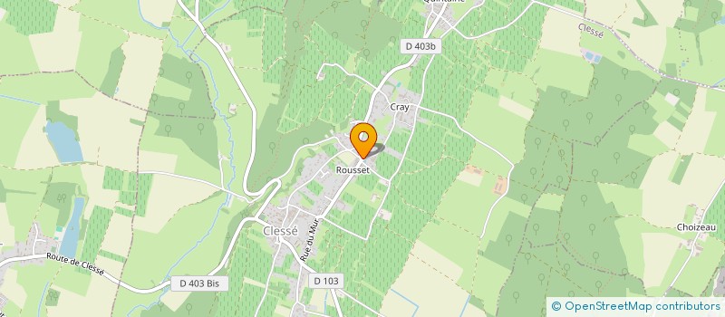 localisation de l'entreprise COMMUNE DE SAINT ALBAIN  SAINT-ALBAIN