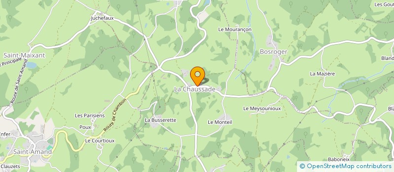localisation de l'entreprise COMMUNE DE SAINT AMAND à SAINT-AMAND