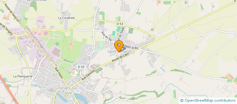 localisation de l'entreprise COMMUNE DE SAINT-AMAND-VILLAGES  SAINT-AMAND-VILLAGES