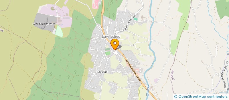 localisation de l'entreprise COMMUNE DE SAINT ANDEOL DE BERG  SAINT-ANDEOL-DE-BERG