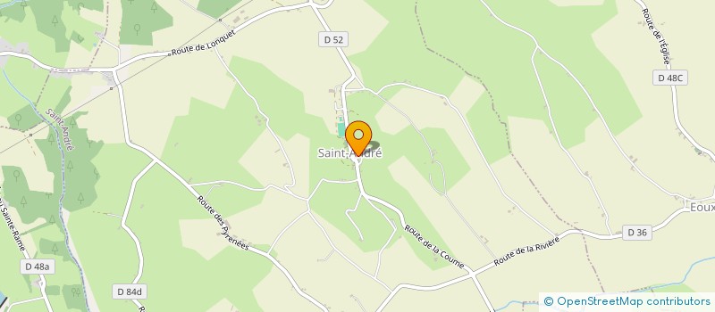 localisation de l'entreprise COMMUNE DE SAINT ANDRE  SAINT-ANDRE