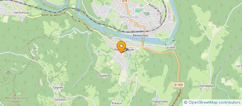 localisation de l'entreprise COMMUNE DE SAINT ANDRE DE CHALENCON  SAINT-ANDRE-DE-CHALENCON