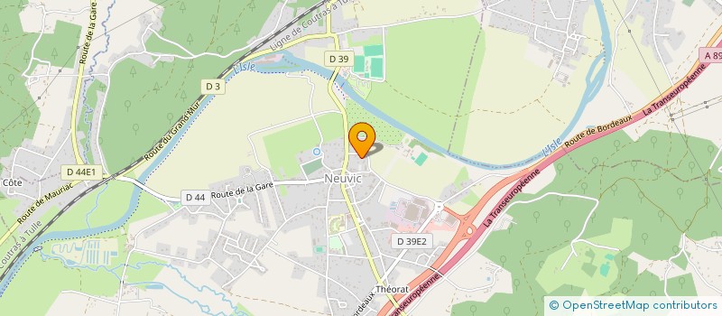 localisation de l'entreprise COMMUNE DE SAINT ANDRE DE DOUBLE  SAINT-ANDRE-DE-DOUBLE