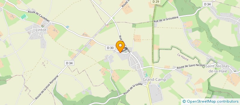 localisation de l'entreprise COMMUNE DE SAINT ANTOINE LA FORET  SAINT-ANTOINE-LA-FORET