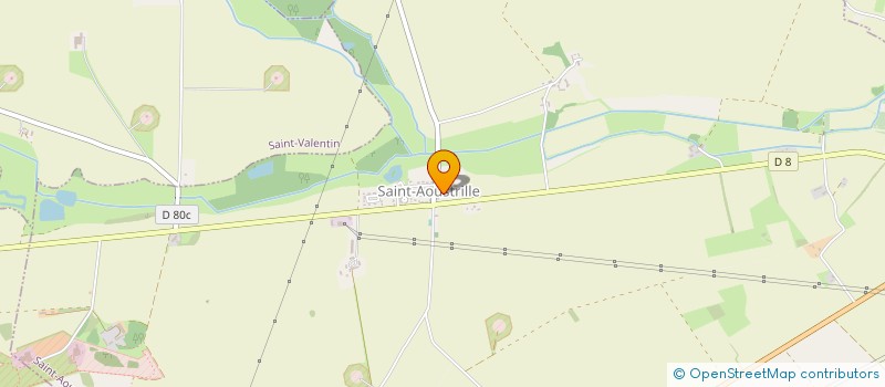 localisation de l'entreprise COMMUNE DE SAINT AOUSTRILLE à SAINT-AOUSTRILLE