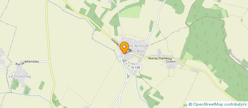 localisation de l'entreprise COMMUNE DE SAINT ARNOULT DES BOIS à SAINT-ARNOULT-DES-BOIS