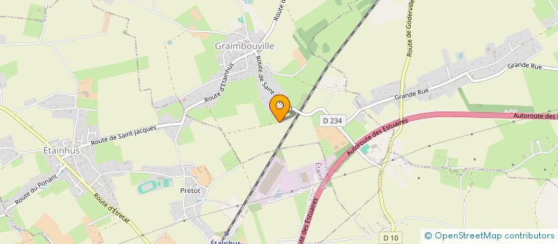 localisation de l'entreprise COMMUNE DE SAINT AUBIN ROUTOT  SAINT-AUBIN-ROUTOT