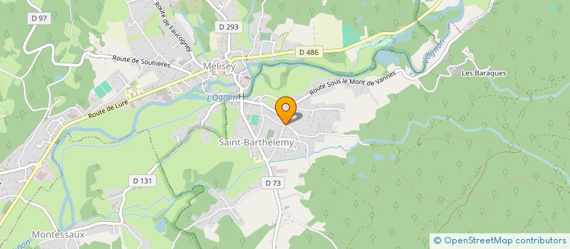 localisation de l'entreprise COMMUNE DE SAINT BARTHELEMY  SAINT-BARTHELEMY