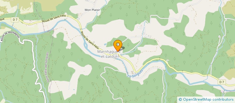 localisation de l'entreprise COMMUNE DE SAINT BEAULIZE  SAINT-BEAULIZE