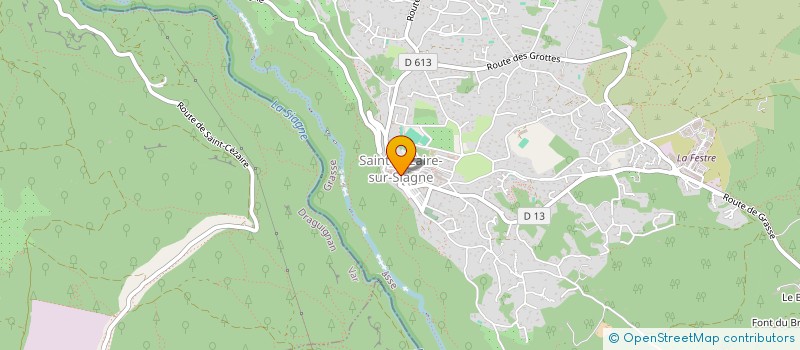 localisation de l'entreprise COMMUNE DE SAINT CEZAIRE SUR SIAGNE à SAINT-CEZAIRE-SUR-SIAGNE