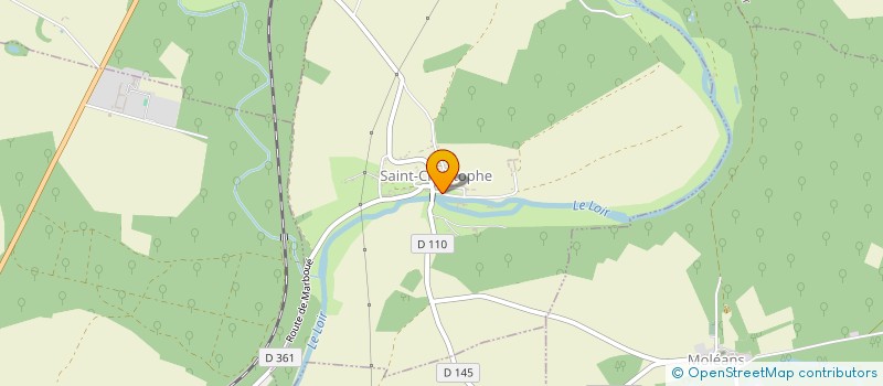 localisation de l'entreprise COMMUNE DE SAINT CHRISTOPHE à SAINT-CHRISTOPHE