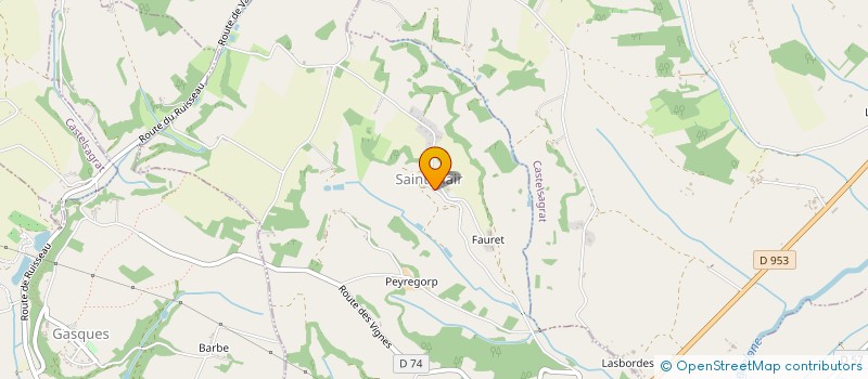 localisation de l'entreprise COMMUNE DE SAINT CLAIR  SAINT-CLAIR