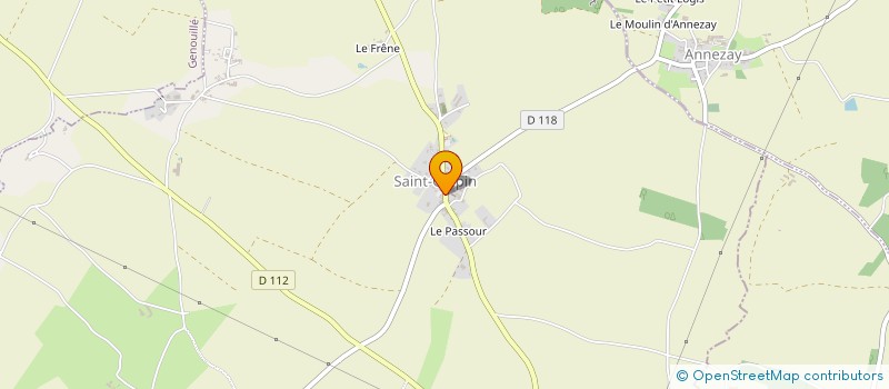 localisation de l'entreprise COMMUNE DE SAINT CREPIN  SAINT-CREPIN