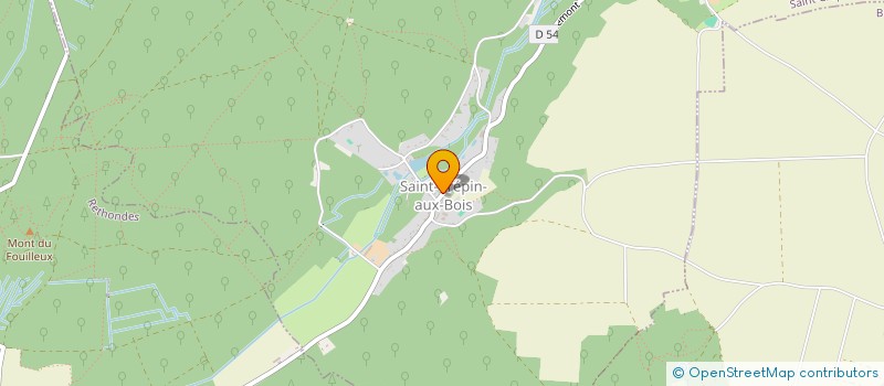 localisation de l'entreprise COMMUNE DE SAINT-CREPIN-AUX-BOIS  SAINT-CREPIN-AUX-BOIS