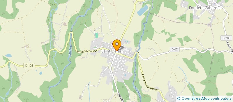 localisation de l'entreprise COMMUNE DE SAINT-DENIS  SAINT-DENIS